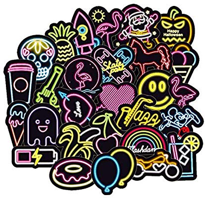 414x400 Light Stickers Anime Icon Kids Toy Cute