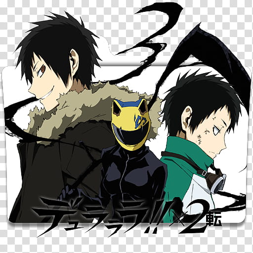 512x512 Anime Icon Durarara!!x Ten, Anime Movie Folder Icon Transparent