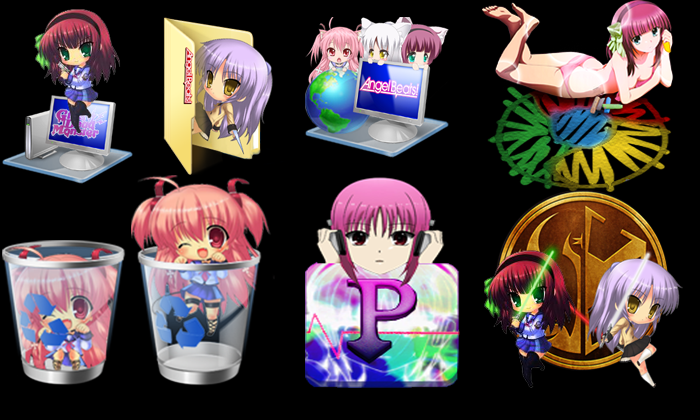 700x420 Angel Beats Icon Pack