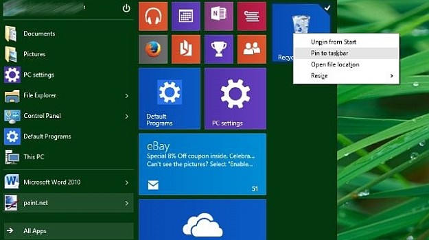 625x350 Windows Finally Lets You Put The Recycle Bin On Your Taskbar