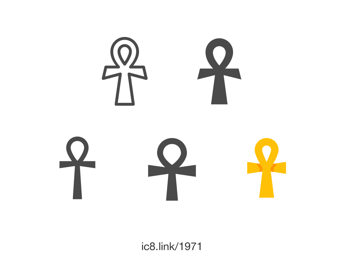 Ankh Icon at Vectorified.com | Collection of Ankh Icon free for ...