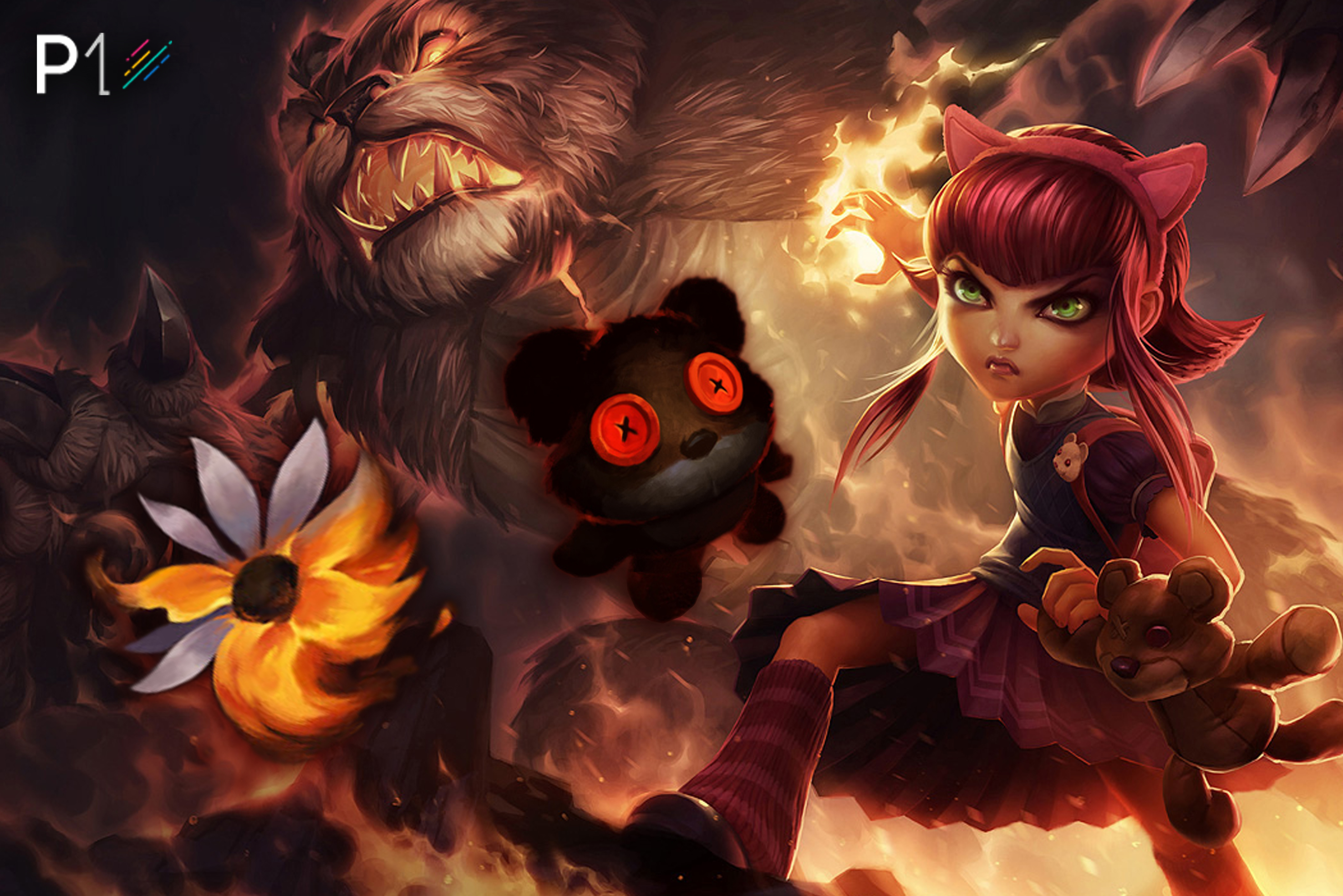 2950x1967 League Of Legends Annie Getting Lore Update, New Skin Player One....