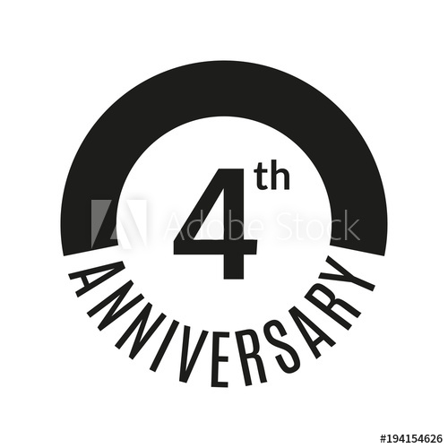 500x500 Year Anniversary Icon Celebration Template For Banner