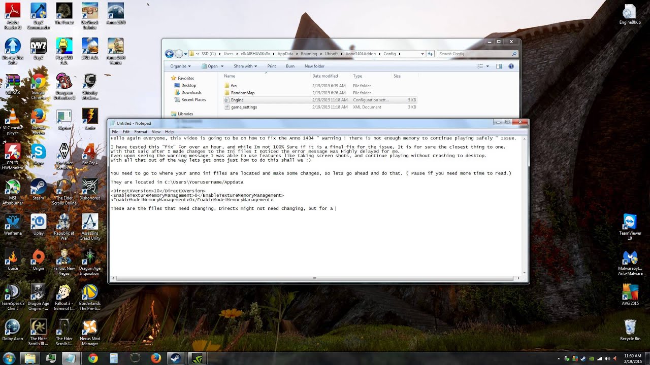 1280x720 Anno Venice How To Reduce Memory
