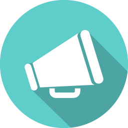 256x256 Announcement Icon Flat Iconset Graphicloads