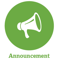 250x250 Icon Announcement Green Png
