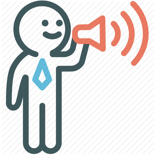 512x512 Announce, Announcement, Human, Megaphone, Notification, Resource