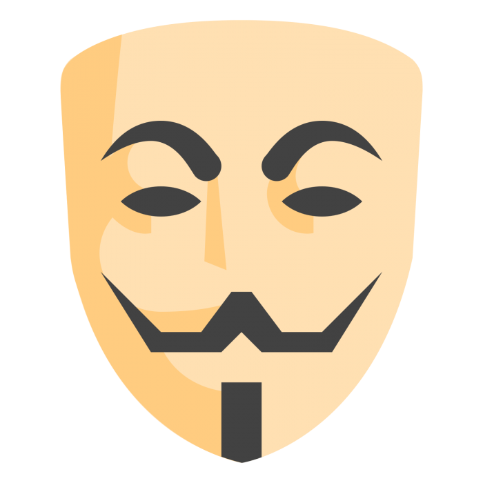 700x700 Anonymous Icon Png Vector, Clipart