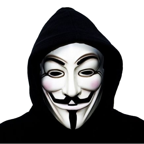 500x500 Download Free Anonymous Mask Png Image Icon Favicon Freepngimg