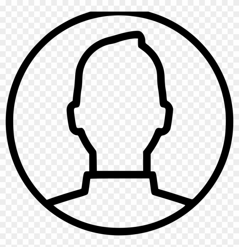 840x868 Man Profile Circle Shape Photo Comments