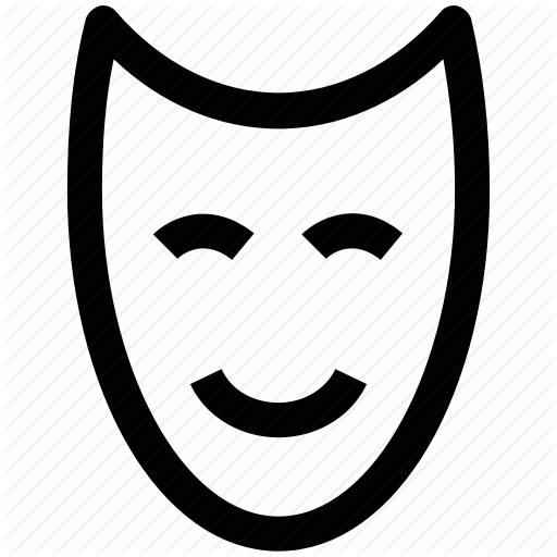 512x512 Anonymous, Entertainment, Face, Happy, Leisure, Mask Icon