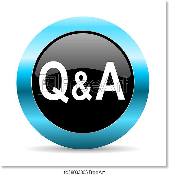 561x581 Free Art Print Of Question Answer Icon Freeart