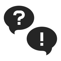 256x256 Question And Answer Icon Iconexperience