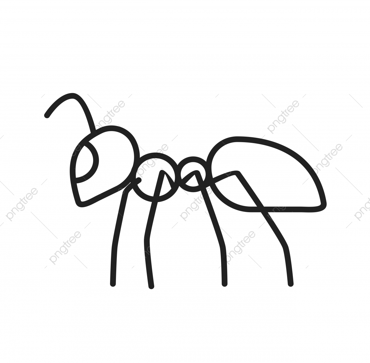 Ant Line Icon, Beetle, Wings, Bee Png And Vector With Transparent 1200x1177 Ant Line Icon, Beetle, Wings, Bee Png And Vector With Transparent