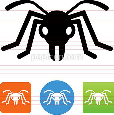 Vector Ant Icon 400x404 Vector Ant Icon