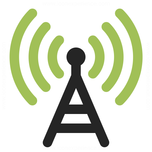 512x512 Antenna Icon Iconexperience