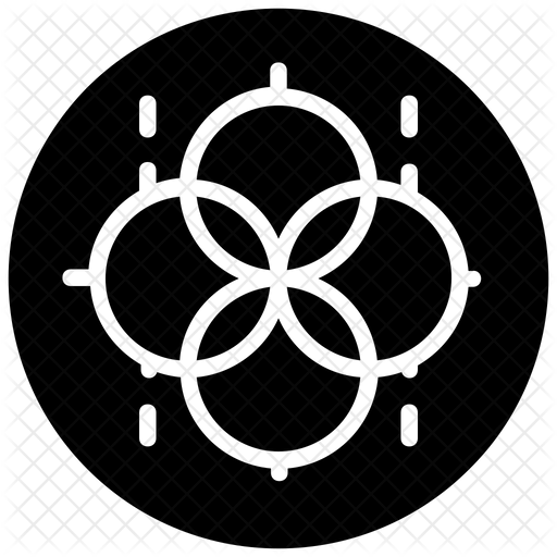 512x512 Anthropology Logo Icon Of Glyph Style