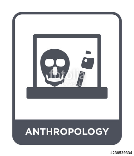 430x500 Anthropology Icon Vector Stock Image And Royalty Free Vector