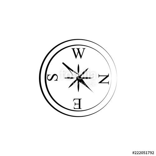 500x500 Compass Icon Element Of Anti Aging Icon For Mobile Concept