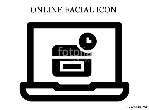500x370 Online Anti Age Icon Stock Image And Royalty Free Vector