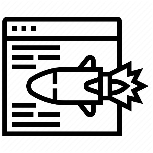 512x512 Attack, Bomb, Ddos, Hacking, Rocket Icon