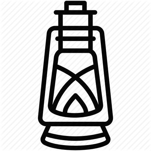 512x512 Antique Lantern, Camping Lantern, Dormer, Traditional Flashlight