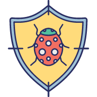 200x200 Malware And Antivirus Vector Icons Pack Codester