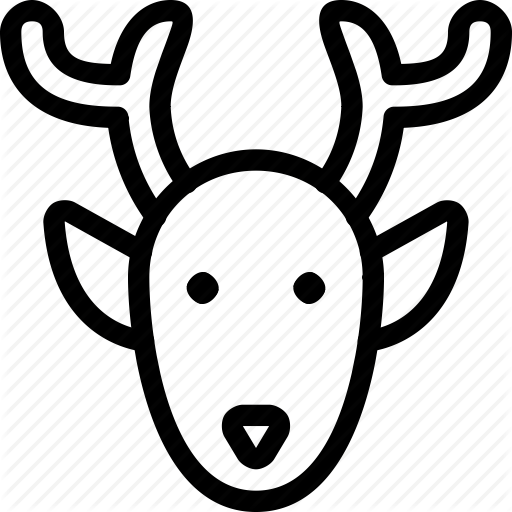 512x512 Animals, Antler, Antlers, Buck, Deer, Face, Male, Pets Icon
