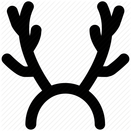 512x512 Antler, Antlers Headband, Deer Horn, Reindeer Antlers, Reindeer