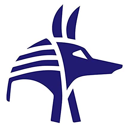 425x424 Anubis Icon Symbol Egyptian Vinyl Sticker Decals