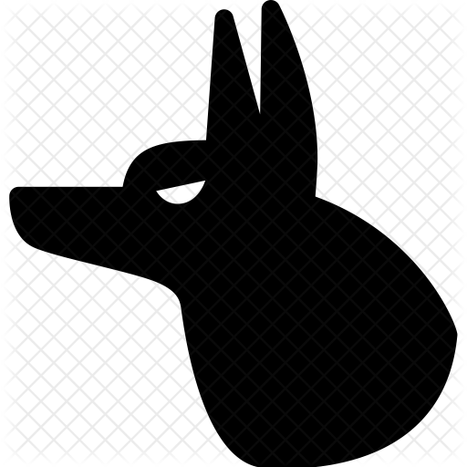 512x512 Anubis Icon Of Glyph Style