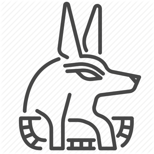 512x512 Ancient, Anubis, Dog, Egypt, Egyptian, God Icon