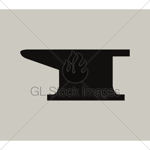 Anvil Icon Gl Stock Images 500x500 Anvil Icon Gl Stock Images