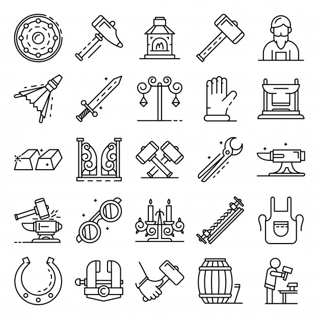 Anvil Icon Set Outline Set Of Anvil Vector Icons Vector Premium 626x626 Anvil Icon Set Outline Set Of Anvil Vector Icons Vector Premium