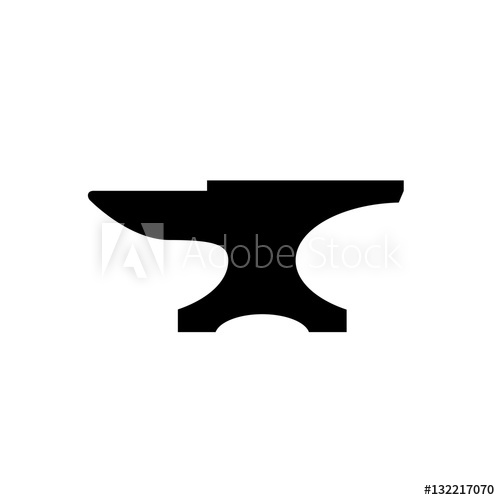 Anvil Icon Black Icon Isolated On White Background Anvil 500x500 Anvil Icon Black Icon Isolated On White Background Anvil