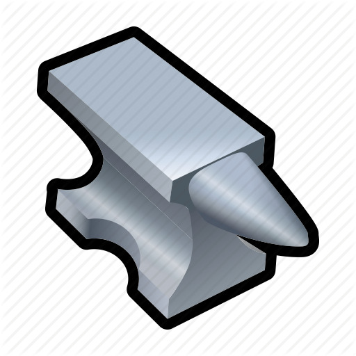 Anvil, Blacksmith, Hammer, Iron, Metal, Tool Icon 512x512 Anvil, Blacksmith, Hammer, Iron, Metal, Tool Icon