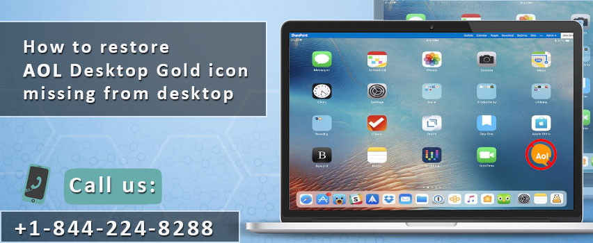 852x350 Restore Disappeared Aol Desktop Gold Icon