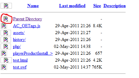 480x272 Apache Webroot Icons Not Loading