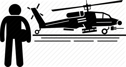 512x275 Apache, Army, Attack, Helicopter, Military, Pilot, War Icon