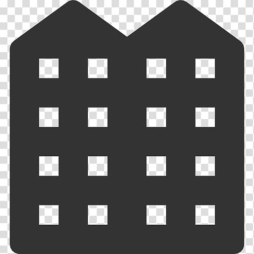 512x512 Black Illustration, Computer Icons House Apartment Building, Icon