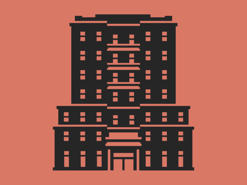 800x600 Pre War Apartment Building Icon