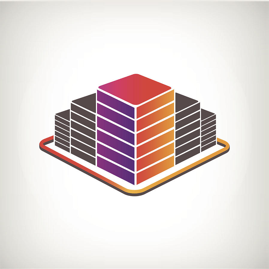 Vector Building, Apartment, Offices Icon Drawing 898x900 Vector Building, Apartment, Offices Icon Drawing