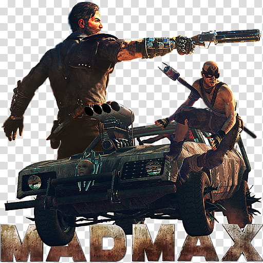 512x512 Mad Max Game Icon, Mad Max Icon, Mad Max Man Pointing Gun Above