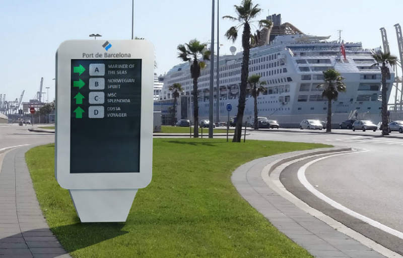 800x513 Port Of Barcelona Deploys Icon Multimedia Deneva Digital Signage