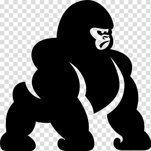 512x512 Gorilla Computer Icons Ape Icon Design, Gorilla Transparent