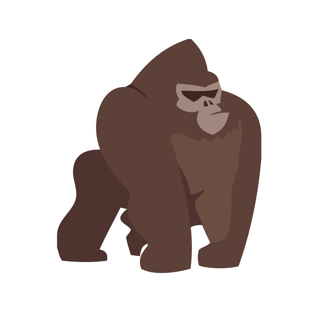 71 Gorilla icon images at Vectorified.com
