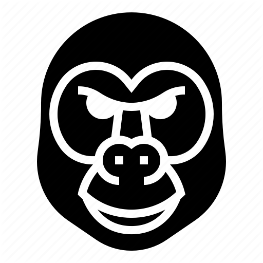 512x512 Animal, Ape, Gorilla, Monkey, Wild Icon