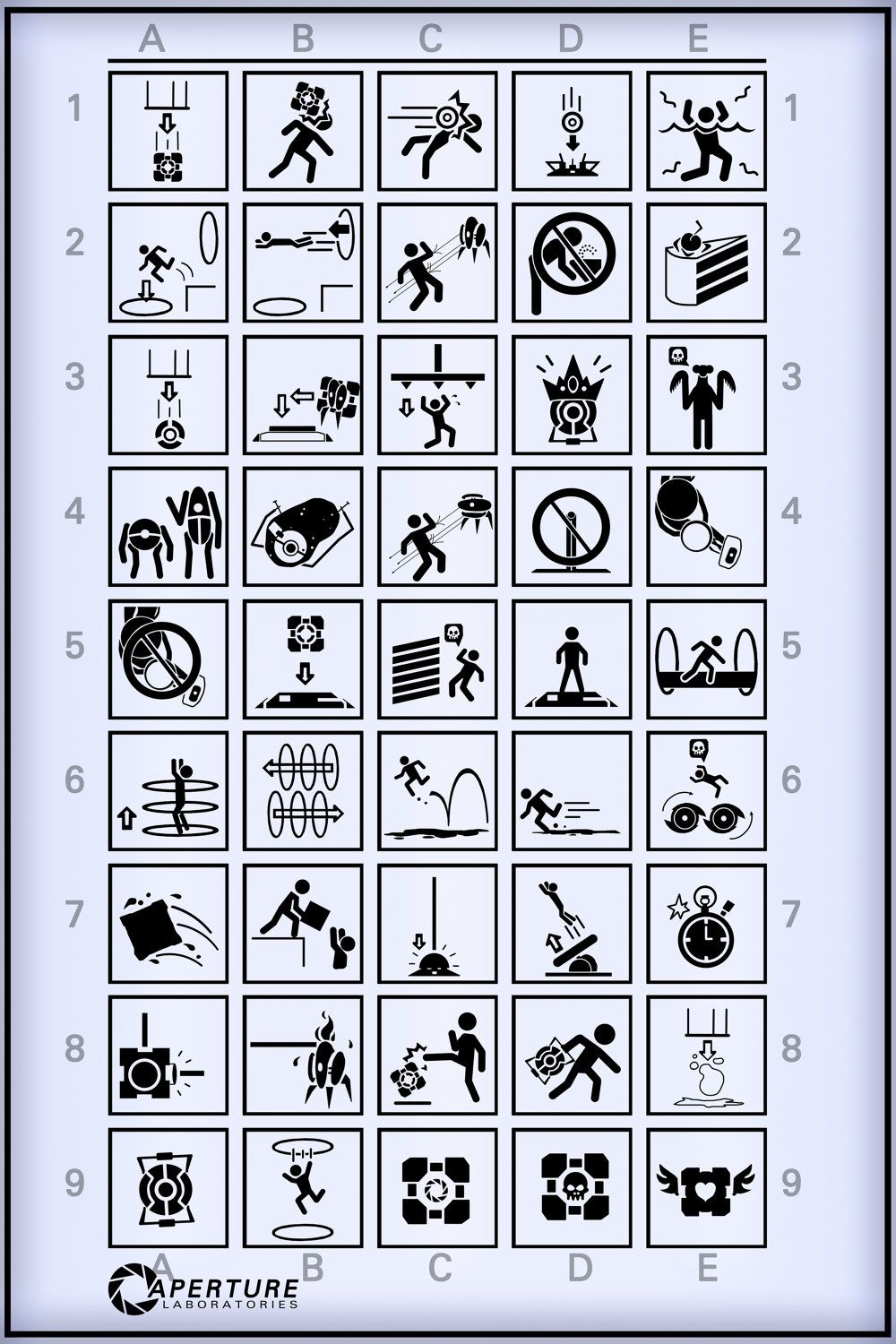 1000x1500 Drawings Stuff Aperture Science