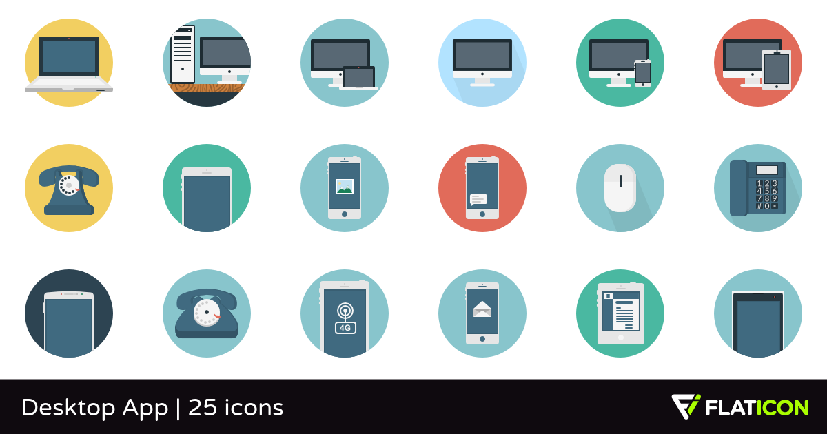 1200x630 Desktop App Free Icons