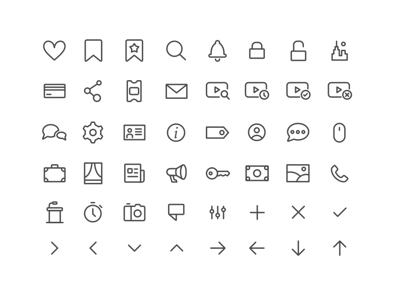 800x600 Event App Icons